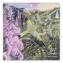 50082875 £8 National Trust Annie Soudain Illustrated Square Calendar 2027