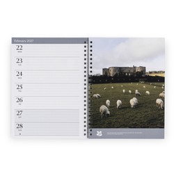 50082876 £8 National Trust Engagement Diary 2027 Inner Page