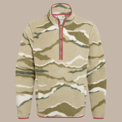 Rawthey Half Zip in Cardamon Print £75.00