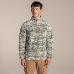 Irt Half Zip in Cardamon Print £50.00