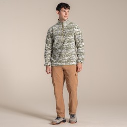 Irt Half Zip in Cardamon Print £50.00