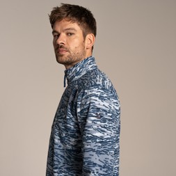 Irt Half Zip in Juniper Berry Print £50.00