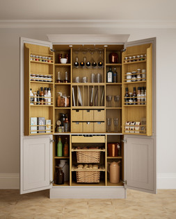 National Trust Uppark Pantry in Hessian- Kitchens start at £9,500