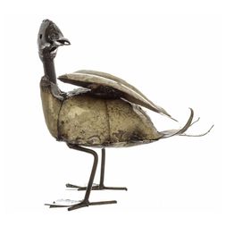 White Duck Metal Sculpture