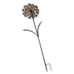 Allium plant stake silhouette