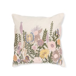 Lilac meadow cushion