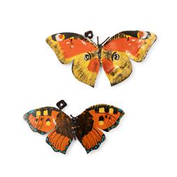 Recycled metal butterfly, assorted