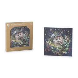 National Trust Cosy Hedgehog Christmas Cards Box of 10_gbp_5