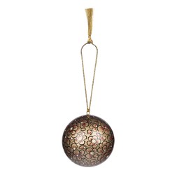 Papier Mache Baubles, Set of 6_30