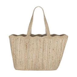 The Braided Rug Company Natural Scallop Tote_gbp_50