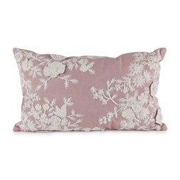 National Trust Embroidered Pink Blossom Cushion_gbp_25