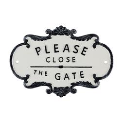 Please Close the Gate Sign_gbp_8