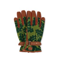 Burgon and Ball Oak leaf gloves, moss