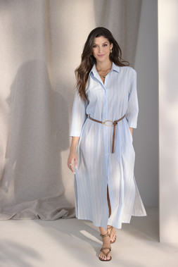 3:4 SLEEVE MIDAXI SHIRT DRESS £45