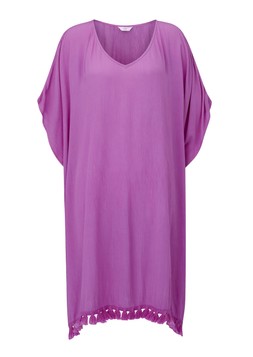 Crinkle Beach Dress in Orchid Pink £26 (AK11400) Available from 9th January
