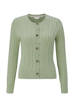 Cutest Cable Cardigan in Pear Green £40 (AL11787) Available from 9th January