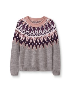 Fair Isle Embellished Button Jumper £52 - Available from 3rd September