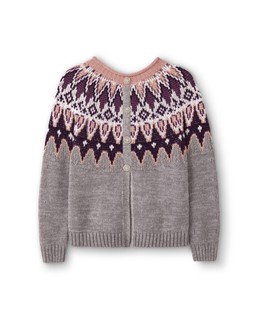 Fair Isle Embellished Button Jumper £52 (Available from September)