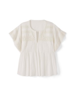 FRILL SS BLOUSE £45