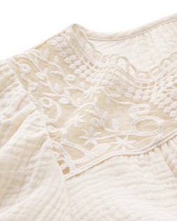 Lace Front Blouse close up £45 - Available from 30th July