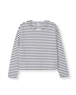 Long Sleeve Embellished Stripe Top £42 - Available from 3rd September