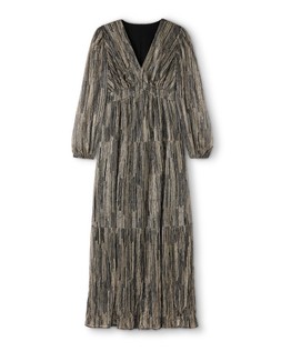 Metallic Textured V-Neck Tiered Maxi Dress £65 - 3rd September