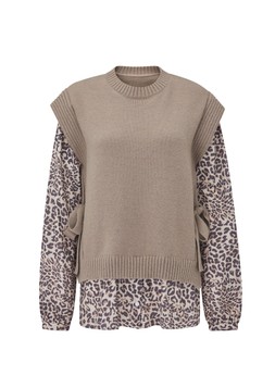 Mock Vest and Shirt £42 (AL11817P) Available from 9th January