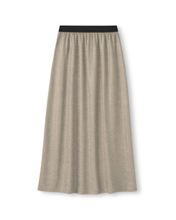 Shimmer Maxi Skirt Champagne £49 (Available from September)