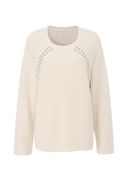 Studded Jumper Cream. £45- (Available from July)