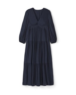 V-Neck Satin Maxi Dress £59 Available from 30th July