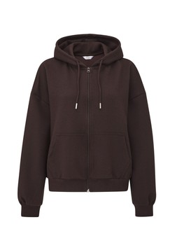 Zip Through Hoodie in Espresso £36 (AA15963) Available from January 9th