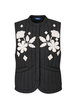 Embroidered Waistcoat Black £45