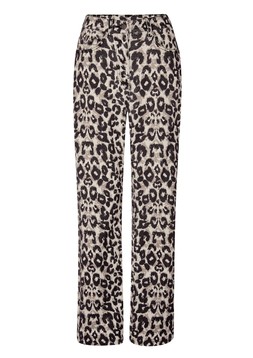 Printed Relaxed Straight Leg Jeans £40
