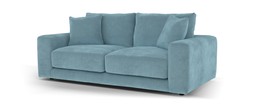 Amalfi 3 Seater In Vintage Chenille Denim All Over, £1699
