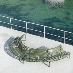 HAY Palissade Outdoor Out-Out Dining Bench