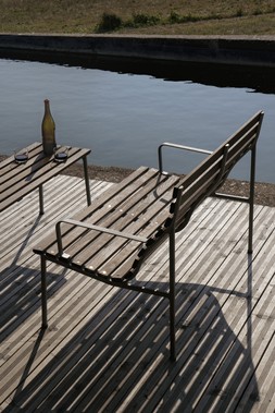 HAY Traverse Lounge Bench with Armrests