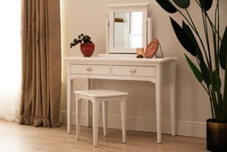 Alaska White 2 Drawer Dressing Table - RRP €399 NOW €275