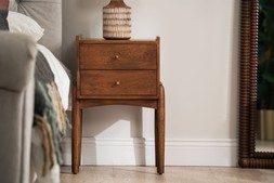 Luthor Large 2 Drawer Bedside Table RRP €399 NOW €199