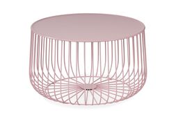 Cage Coffee Table Pink