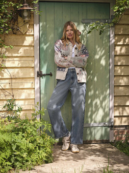 FatFace Veg Embroidered Shirt, £35, Allotment Cardi, £75