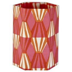 Threadwork Bright Pink and Orange Pencil Pot