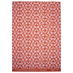 Patterned Paper Dandelion Rose and Rust