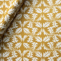 Patterned Paper Dandelion Turmeric