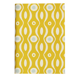 Pocket Notebook Persephone Mustard and Pale Turquoise