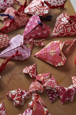 Origami Heart Bunting Kit