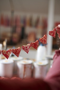 Origami Heart Bunting Kit