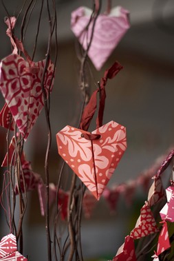 Origami Heart Bunting Kit