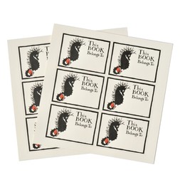 Twelve Bookplates Seahorse