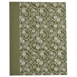 Patterned Album Small Ivy Stripe Sage Green