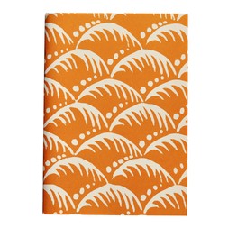 Pocket Notebook Wave Blood Orange
